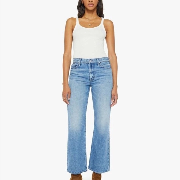 Womens MOTHER Superior The Bookie Flood Wash: Deans List - Picture 1 of 16